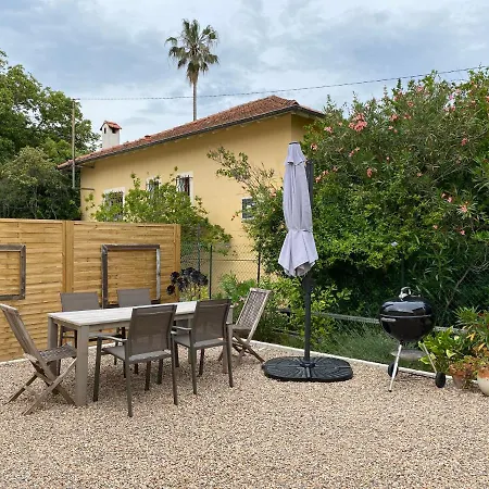 Duplex House Walk To Town Antibes