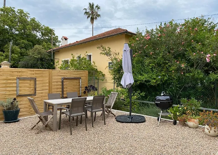 Duplex House Walk To Town Antibes